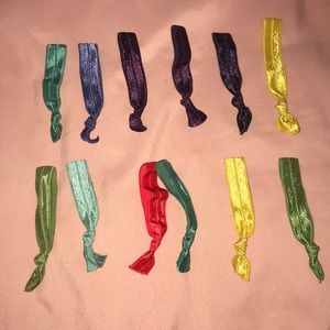 12 never worn hair ties
